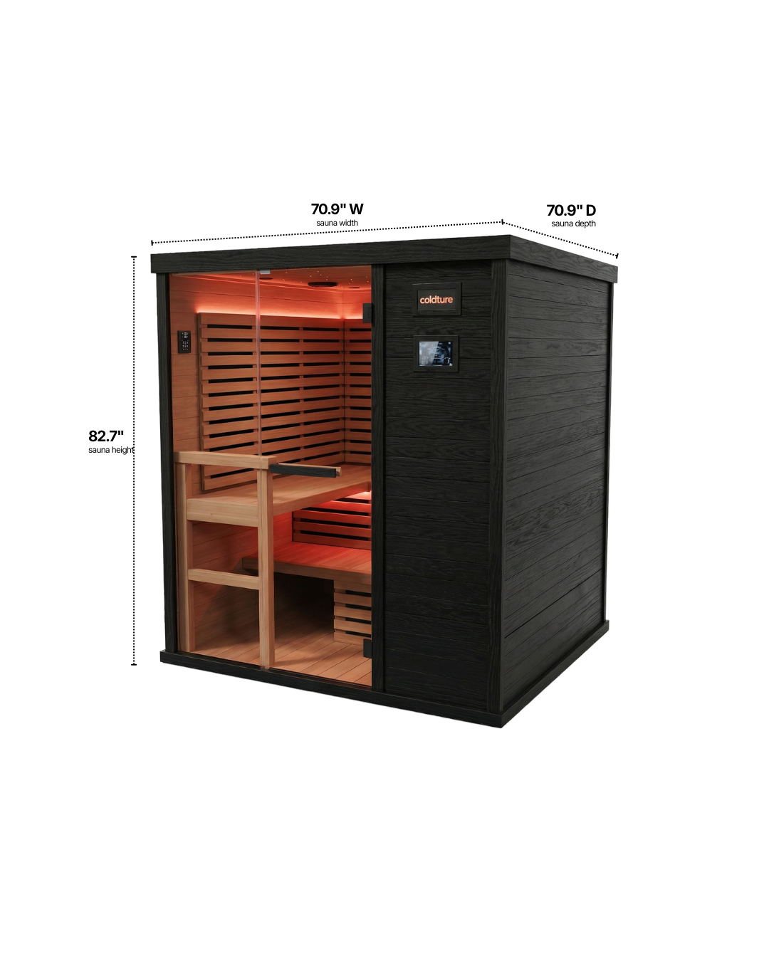 HYBRID | Dual Heat Sauna