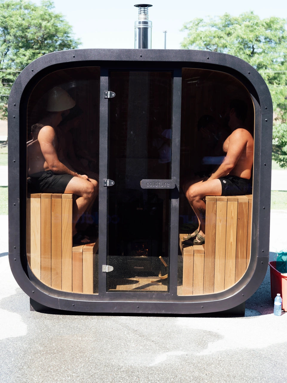 XTREME | outdoor wood burning sauna