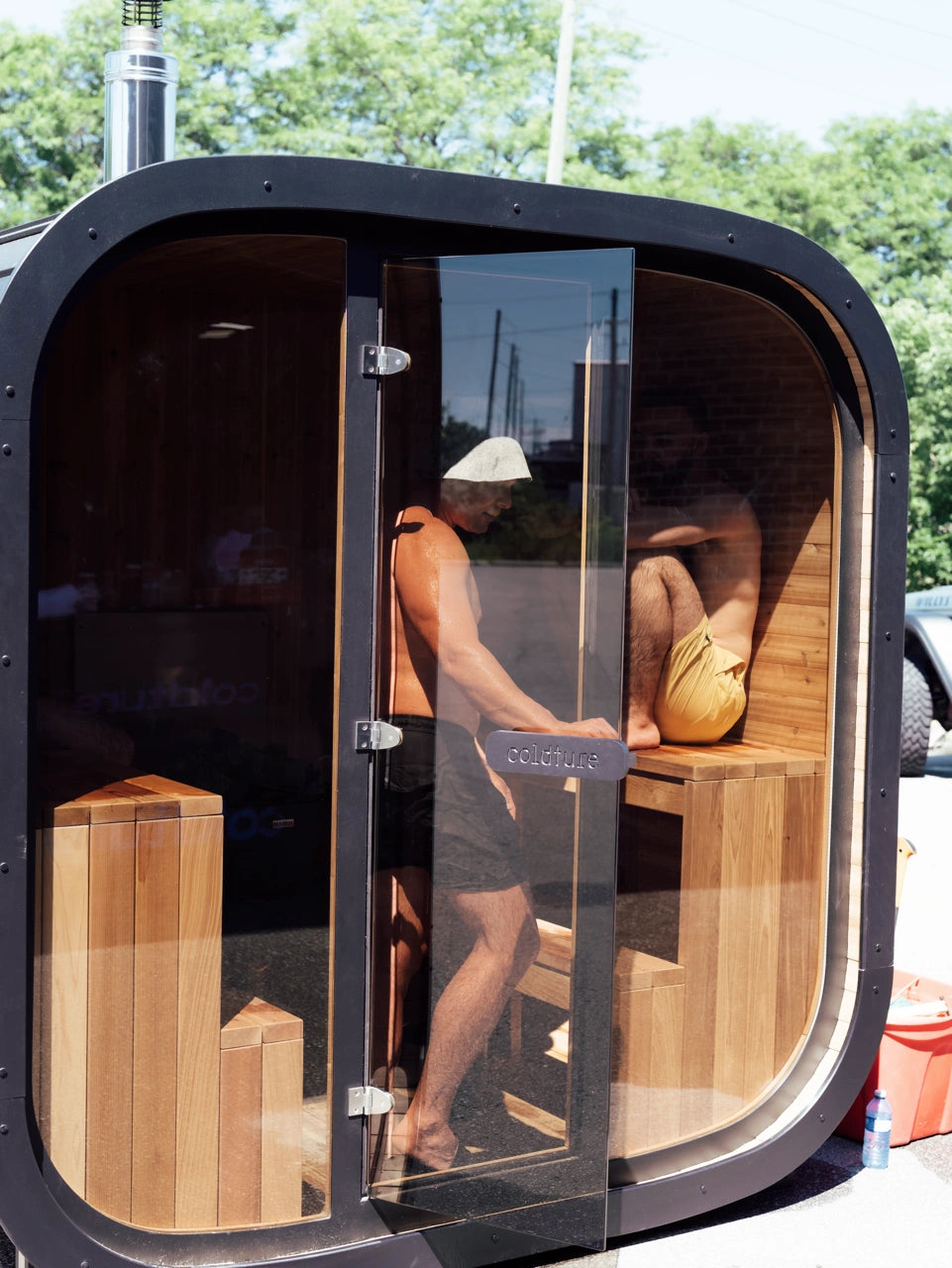 XTREME | outdoor wood burning sauna