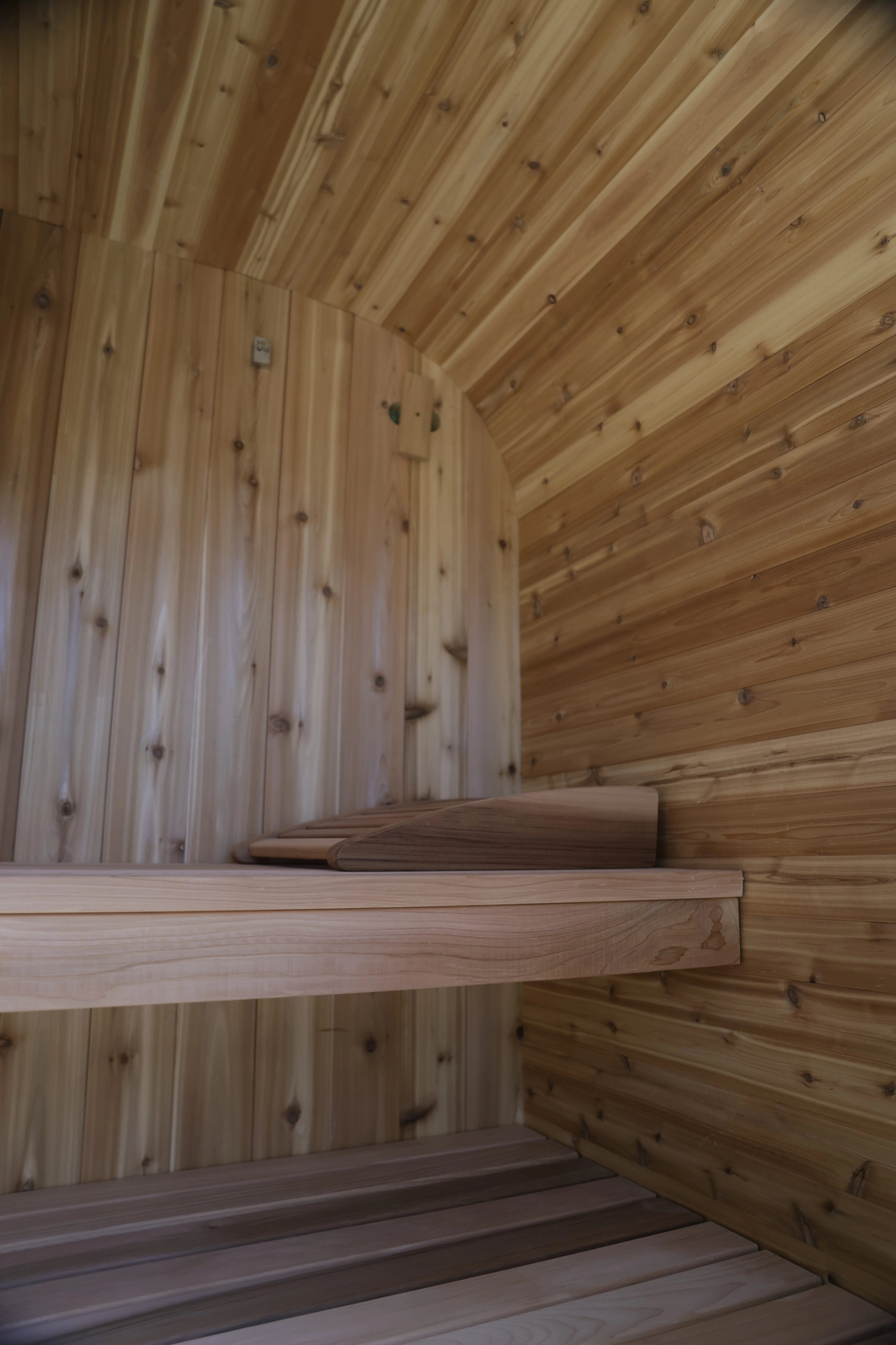 sauna comfort back rest