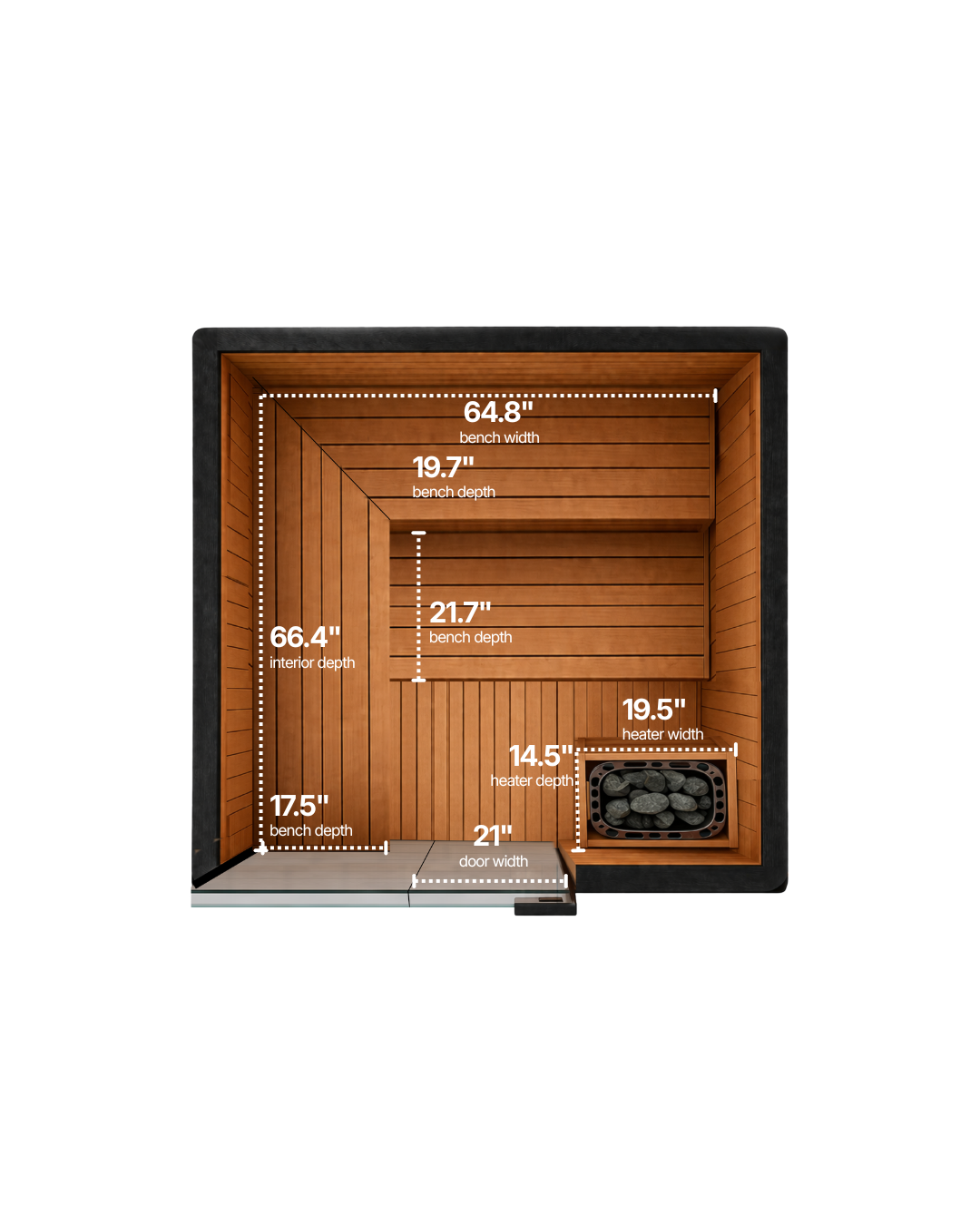 HYBRID | Dual Heat Sauna