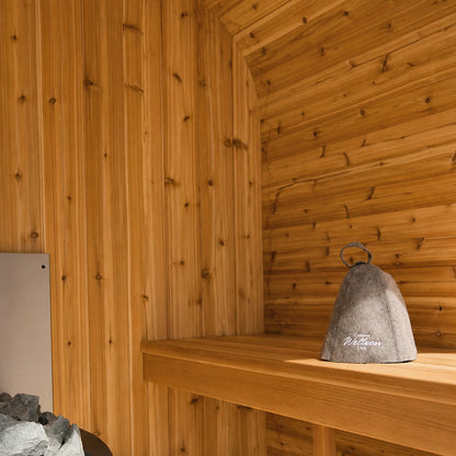 wool sauna hat