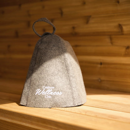 wool sauna hat
