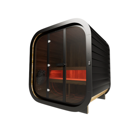 xtreme outdoor sauna assembly in USA (electrical excluded)