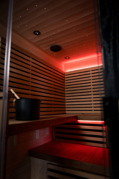 The Hybrid Dual Heat Sauna