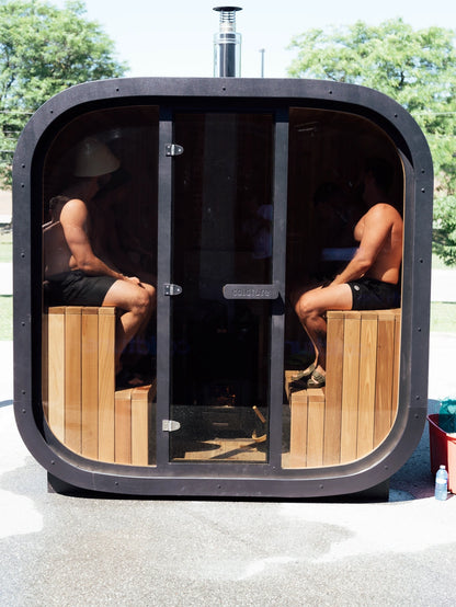 XTREME | outdoor wood burning sauna