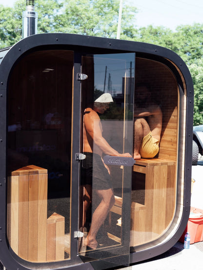 XTREME | outdoor wood burning sauna