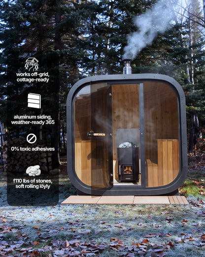 XTREME | woodburning sauna