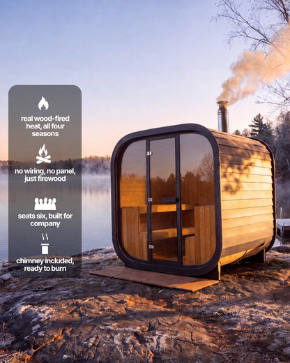 XTREME | woodburning sauna