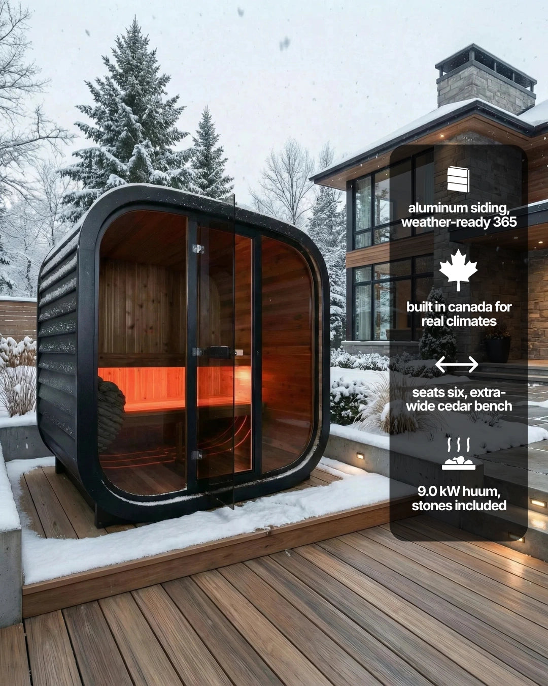 XTREME | outdoor sauna