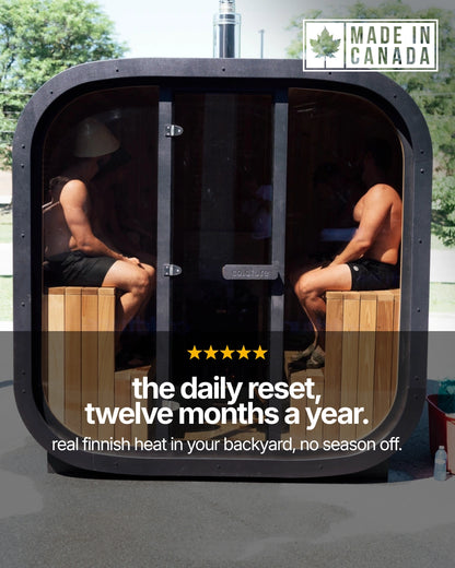 XTREME | outdoor wood burning sauna