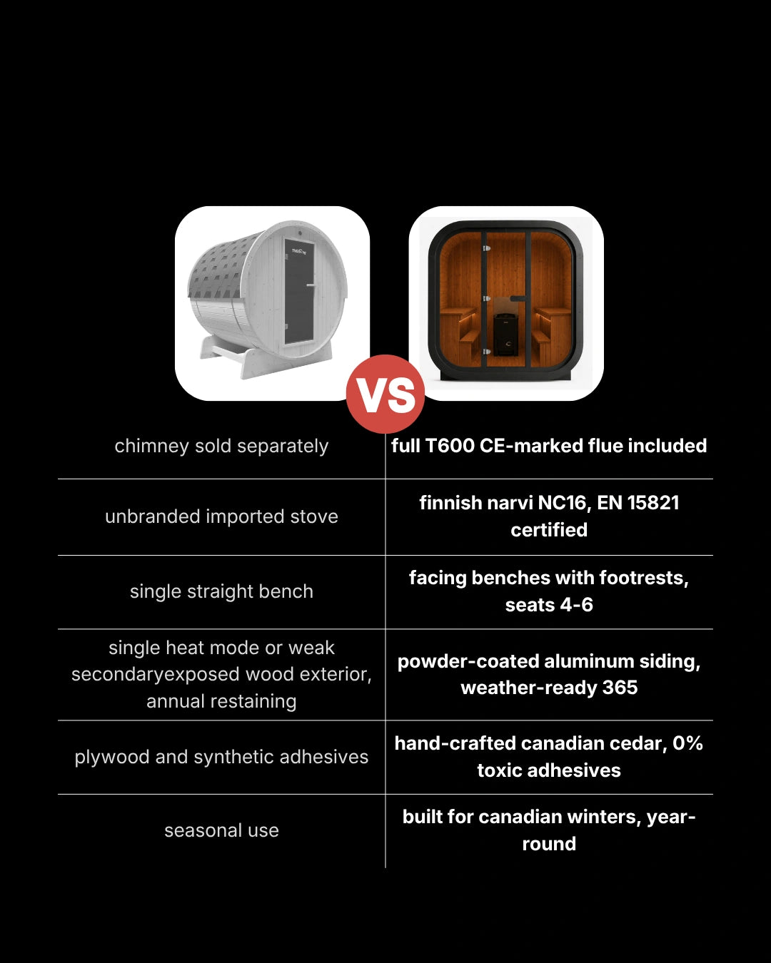 XTREME | outdoor wood burning sauna