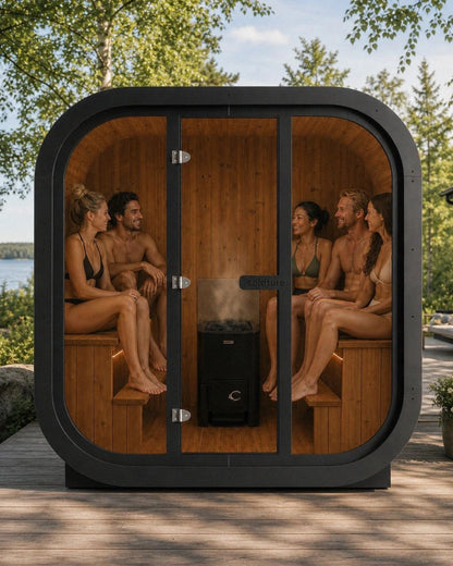 XTREME | outdoor wood burning sauna