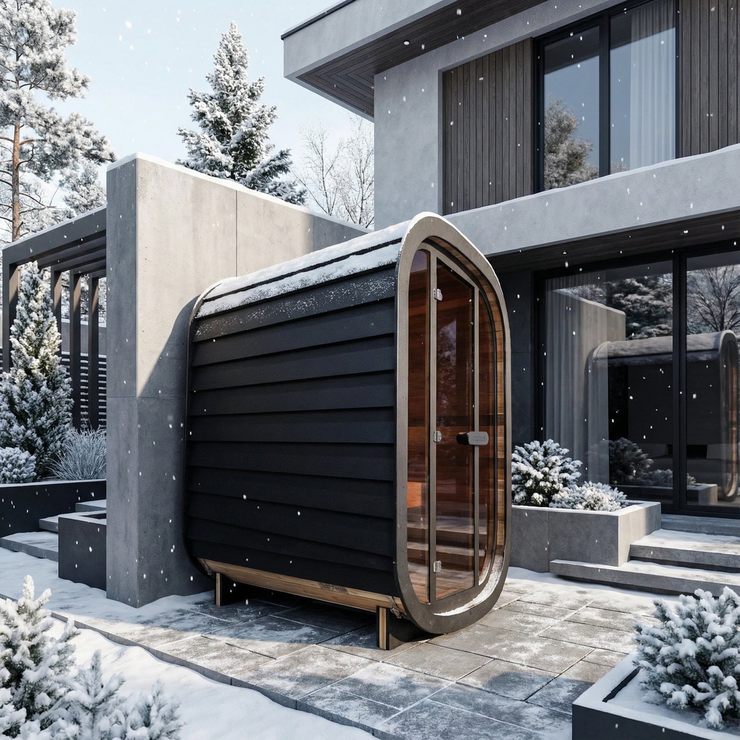 backyard outdoor sauna pro