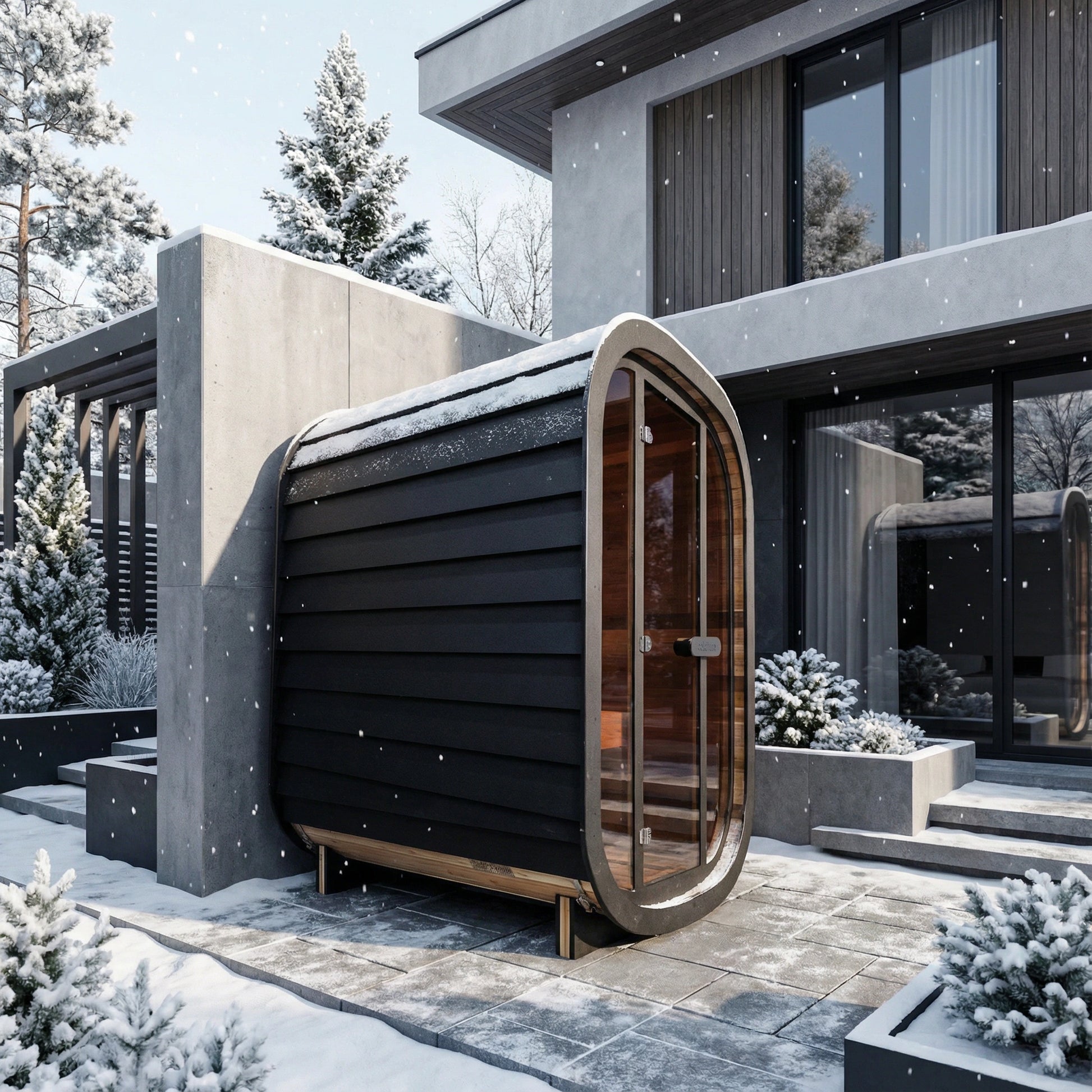 backyard outdoor sauna pro