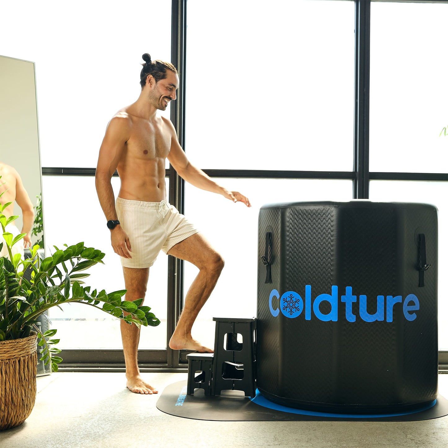 The Barrel Cold Therapy Plunge Tub