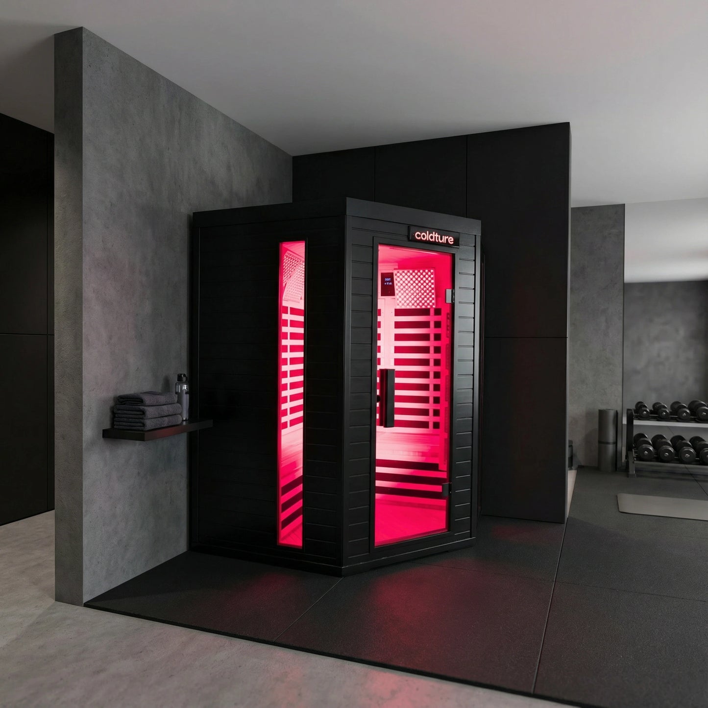 Pod Infrared Corner Sauna
