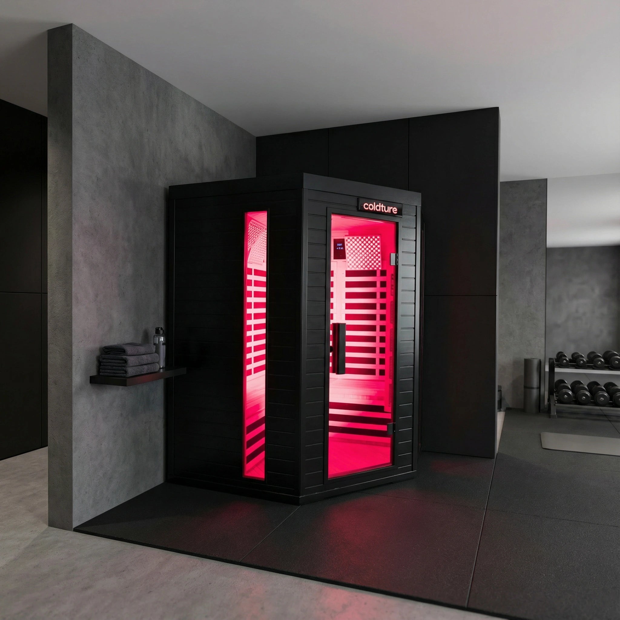 POD | infrared corner sauna