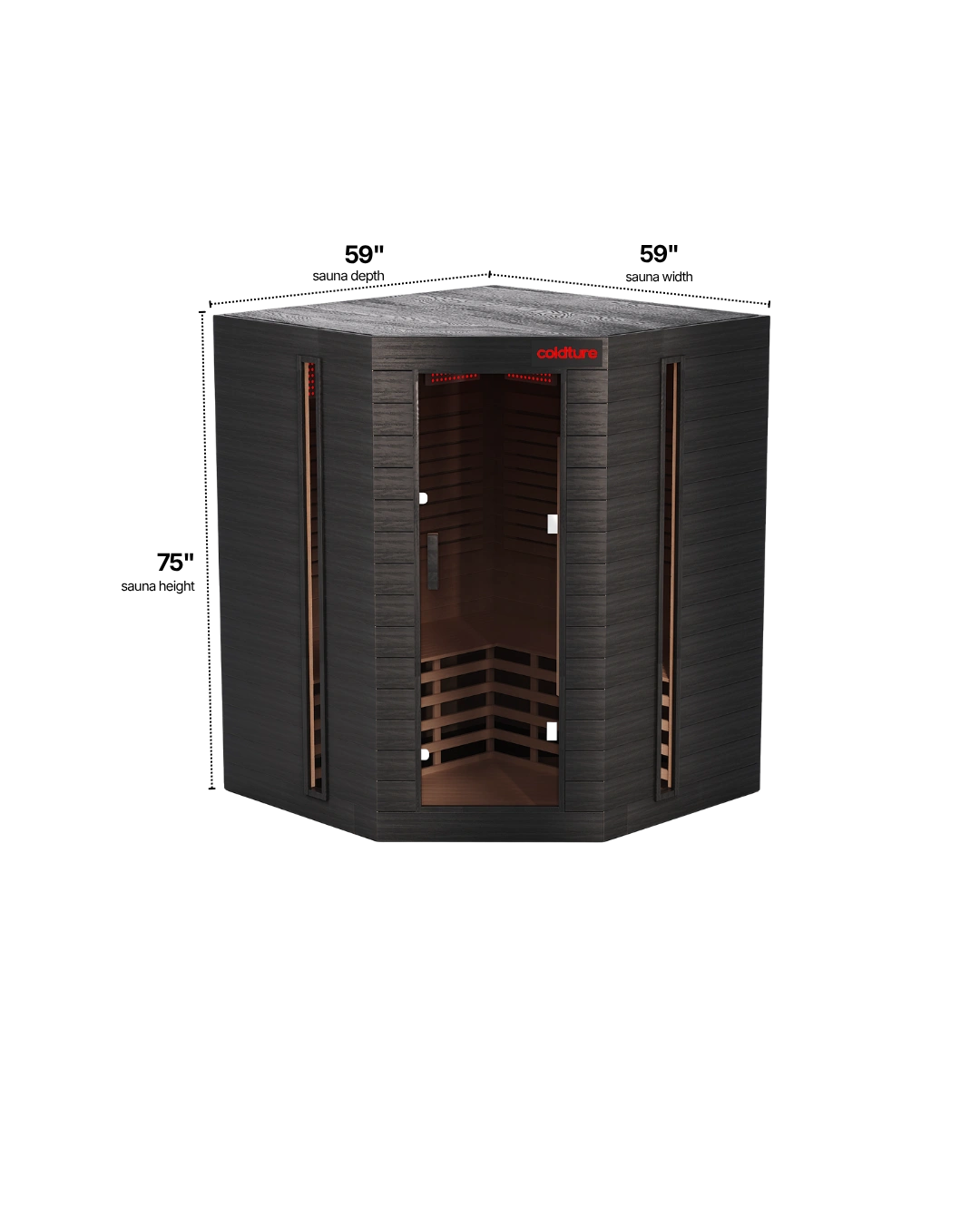 POD | infrared corner sauna