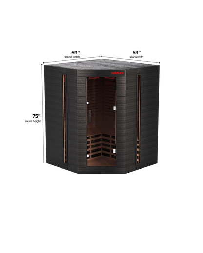 POD | infrared corner sauna