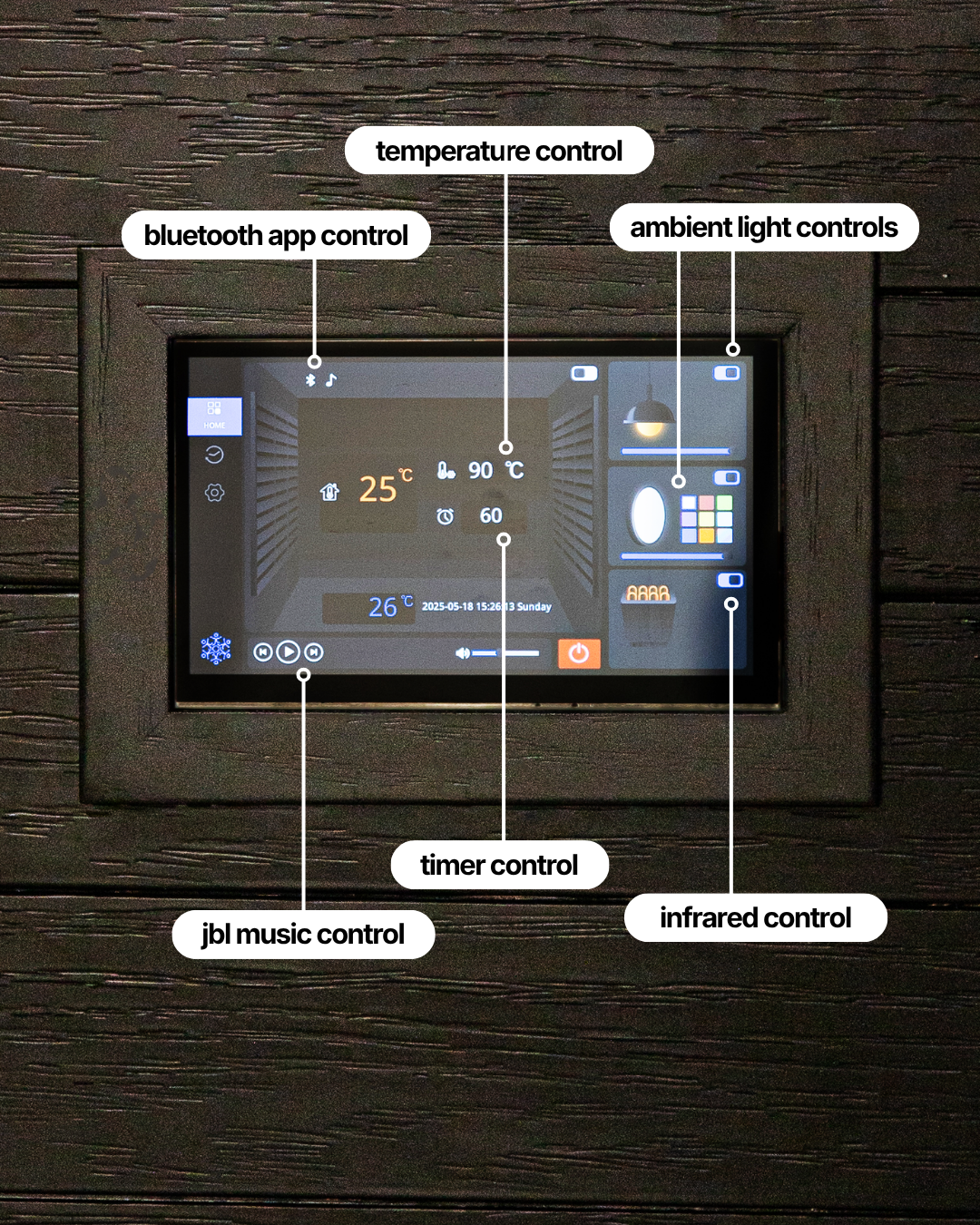 HYBRID | Dual Heat Sauna