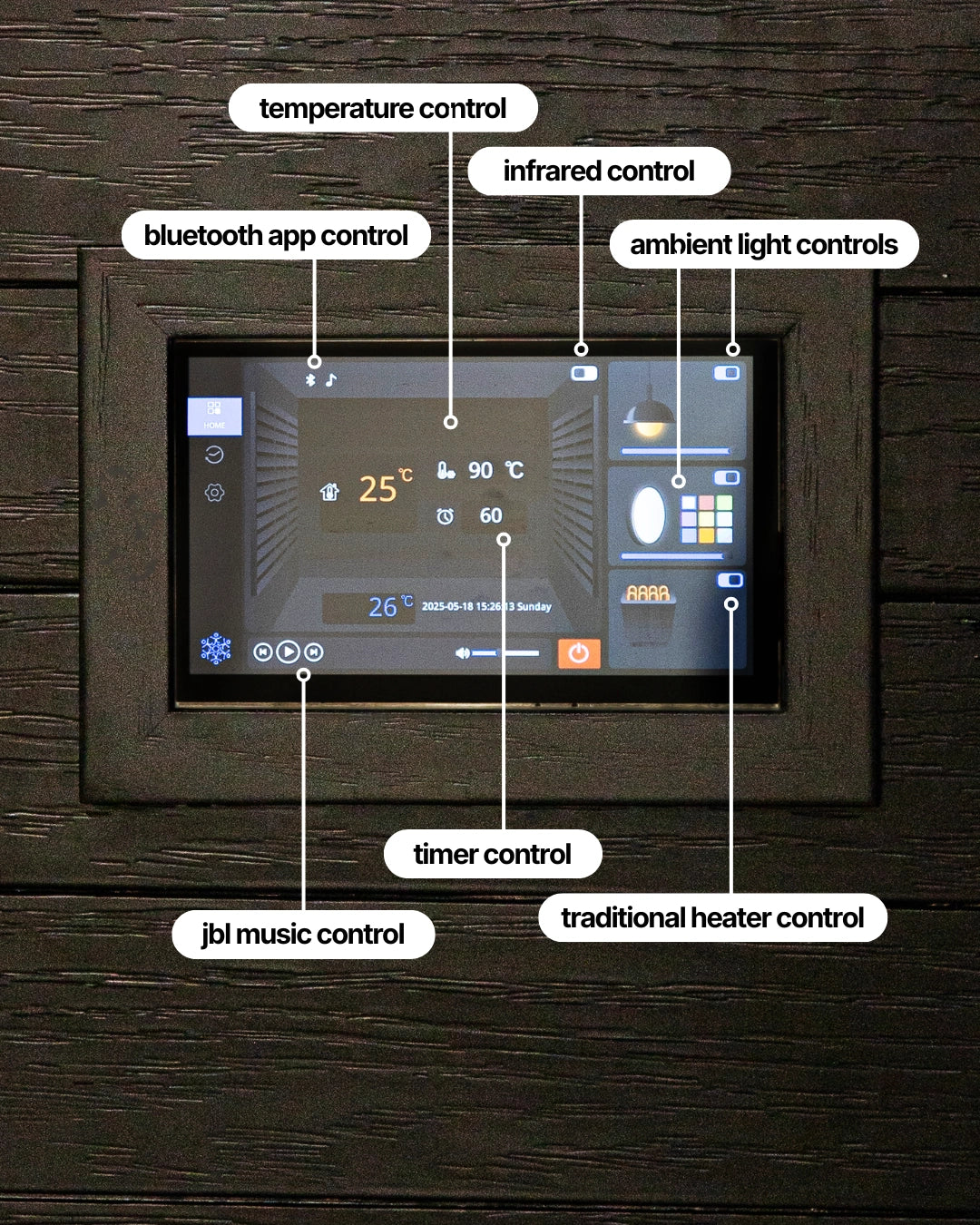 HYBRID | Dual Heat Sauna