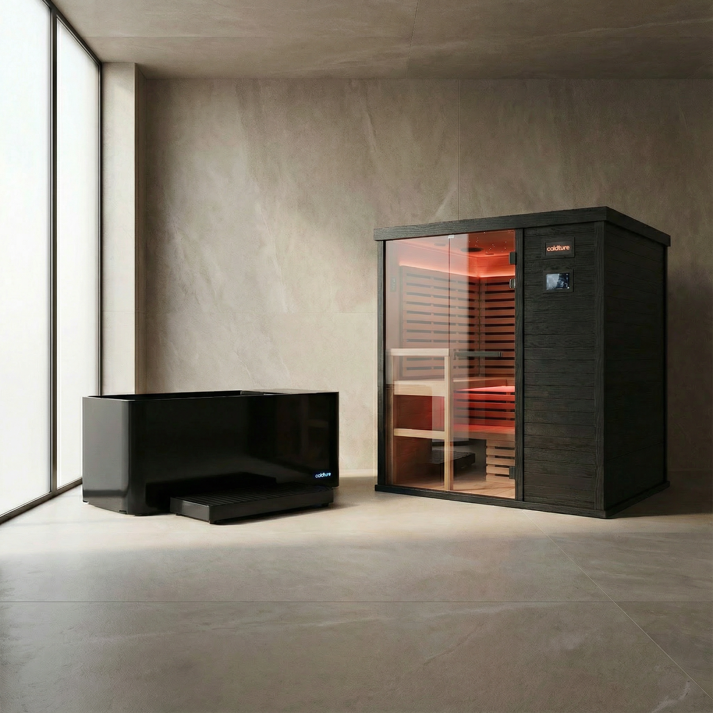 Hybrid Dual Heat Sauna