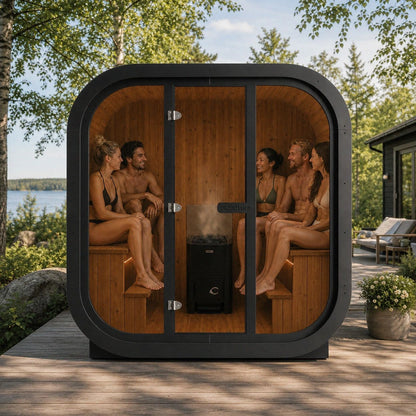 XTREME | outdoor wood burning sauna