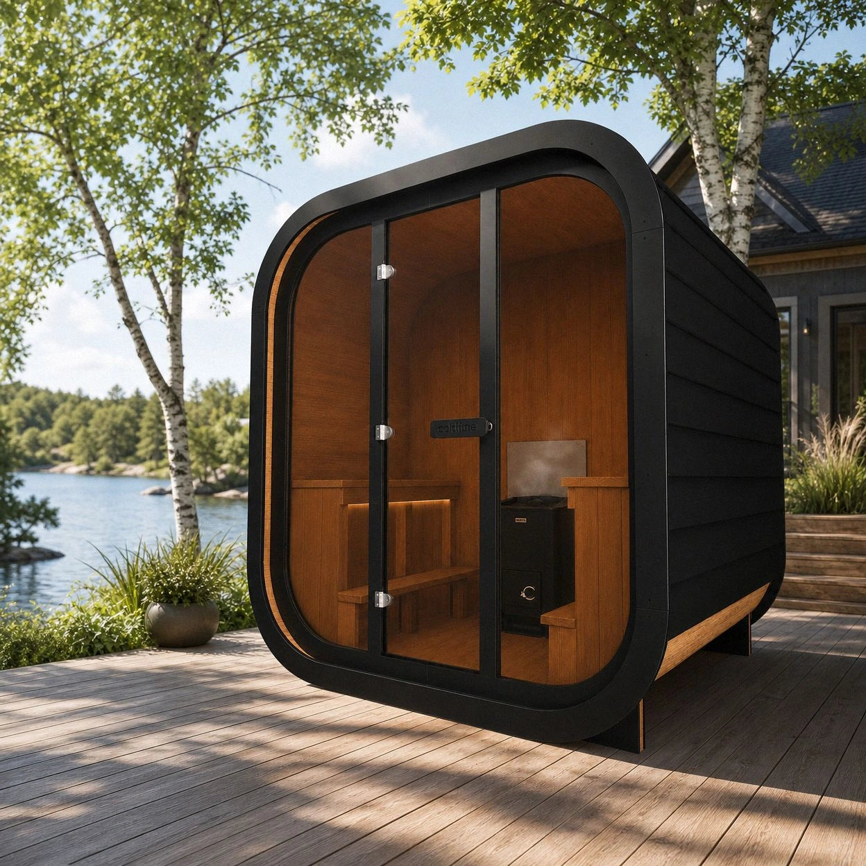 XTREME | outdoor wood burning sauna